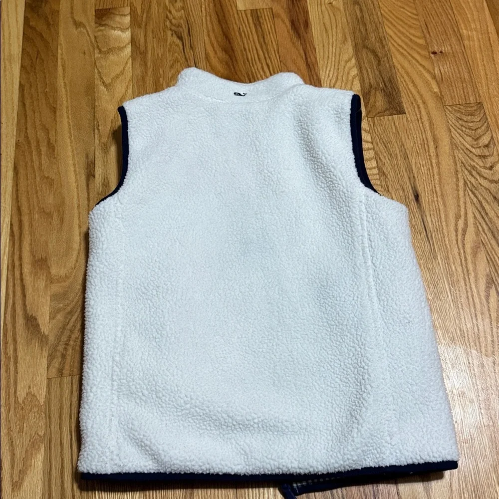 Vineyard Vines Reversible Fleece Plaid Vest - Picture 4 of 7